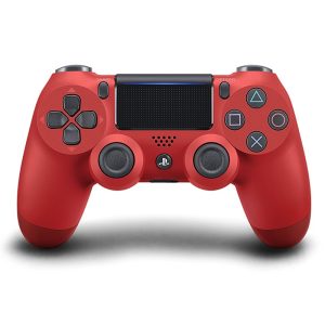 Sony DualShock 4 Red Bluetooth/USB-peliohjain, analoginen / digitaalinen PlayStation 4